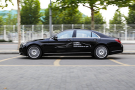 2014款奔驰S500L试驾实拍