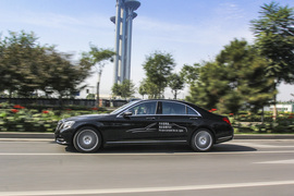 2014款奔驰S500L试驾实拍