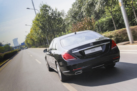 2014款奔驰S500L试驾实拍