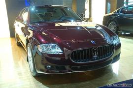 玛莎拉蒂总裁09上海车展实拍