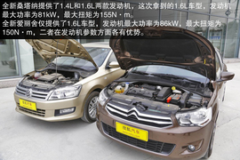 2014款雪铁龙全新爱丽舍对比大众全新桑塔纳文章配图