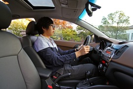 2014款东风悦达起亚新福瑞迪1.6L自动宁波试驾实拍