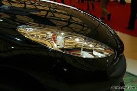 标致207两厢09上海车展实拍