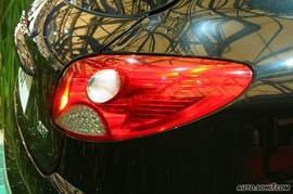 标致207两厢09上海车展实拍