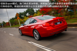 2014款宝马435i运动设计套装试驾实拍