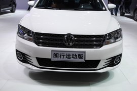 大众朗行运动版广州车展实拍