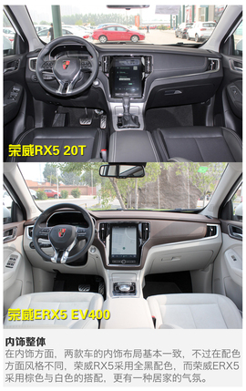 2017款荣威RX5/ERX5实拍解析