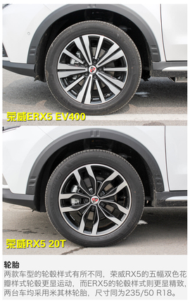 2017款荣威RX5/ERX5实拍解析