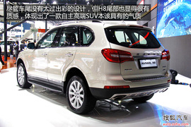 广州车展实拍哈弗H8自主SUV