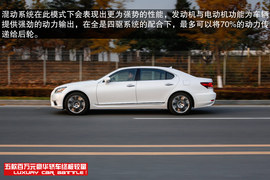 五款百万元豪华轿车性能测试图解用图