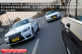 五款百万元豪华轿车性能测试图解用图