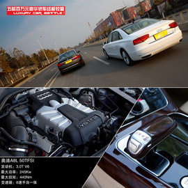 五款百万元豪华轿车性能测试图解用图