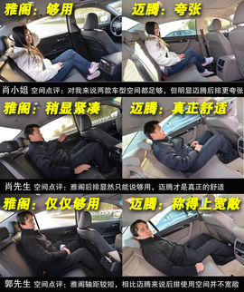 网友试驾全新雅阁/迈腾