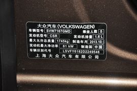 2013款大众朗行1.6L手动舒适型
