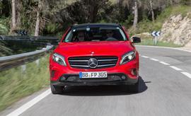 2015款奔驰GLA海外试驾实拍