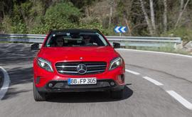 2015款奔驰GLA海外试驾实拍