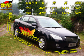 2009款奔腾B50试驾