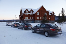 2014款全新爱丽舍1.6L手自一体豪华型漠河冰雪试驾