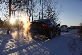 2014款全新爱丽舍1.6L手自一体豪华型漠河冰雪试驾