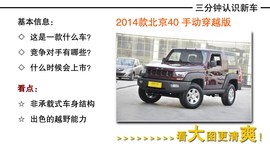 2014款北京40到店实拍解读