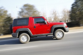 2014款北京汽车北京40深度测试实拍