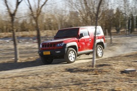 2014款北京汽车北京40深度测试实拍