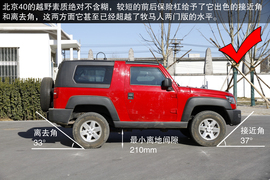 2014款北京汽车北京40深度测试实拍