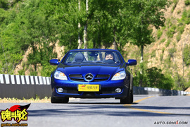 2009款奔驰SLK350试驾