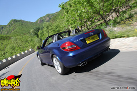 2009款奔驰SLK350试驾