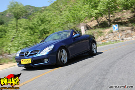 2009款奔驰SLK350试驾