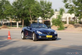 2009款奔驰SLK350试驾