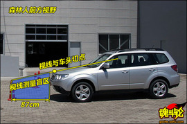 2009款斯巴鲁森林人功能测试