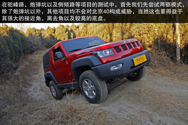 2014款北京汽车北京40动态测试配图