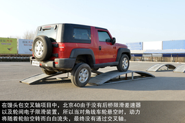 2014款北京汽车北京40动态测试配图