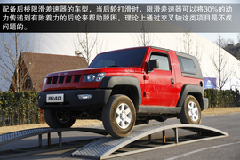 2014款北京汽车北京40动态测试配图