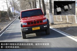 2014款北京汽车北京40动态测试配图