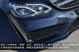 2014款奔驰E400L运动豪华型试驾实拍