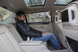 2014款奔驰E400L运动豪华型试驾实拍