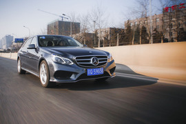 2014款奔驰E400L运动豪华型试驾实拍