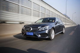 2014款奔驰E400L运动豪华型试驾实拍