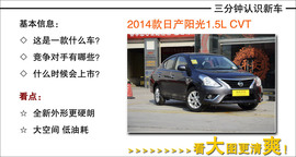 2014款东风日产阳光静态体验