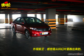 2008款广汽本田锋范试驾