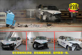 2013款斯柯达昕锐1.6L手动优选型碰撞试验