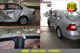 2013款斯柯达昕锐1.6L手动优选型碰撞试验