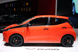 丰田全新Aygo日内瓦车展实拍