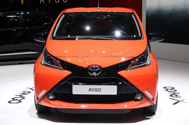 丰田全新Aygo日内瓦车展实拍