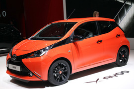 丰田全新Aygo日内瓦车展实拍