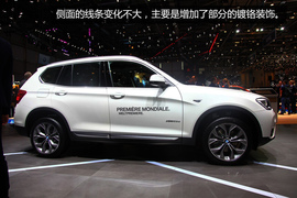 宝马X3日内瓦车展新车解码