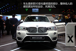 宝马X3日内瓦车展新车解码