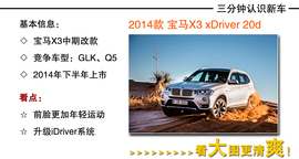 宝马X3日内瓦车展新车解码